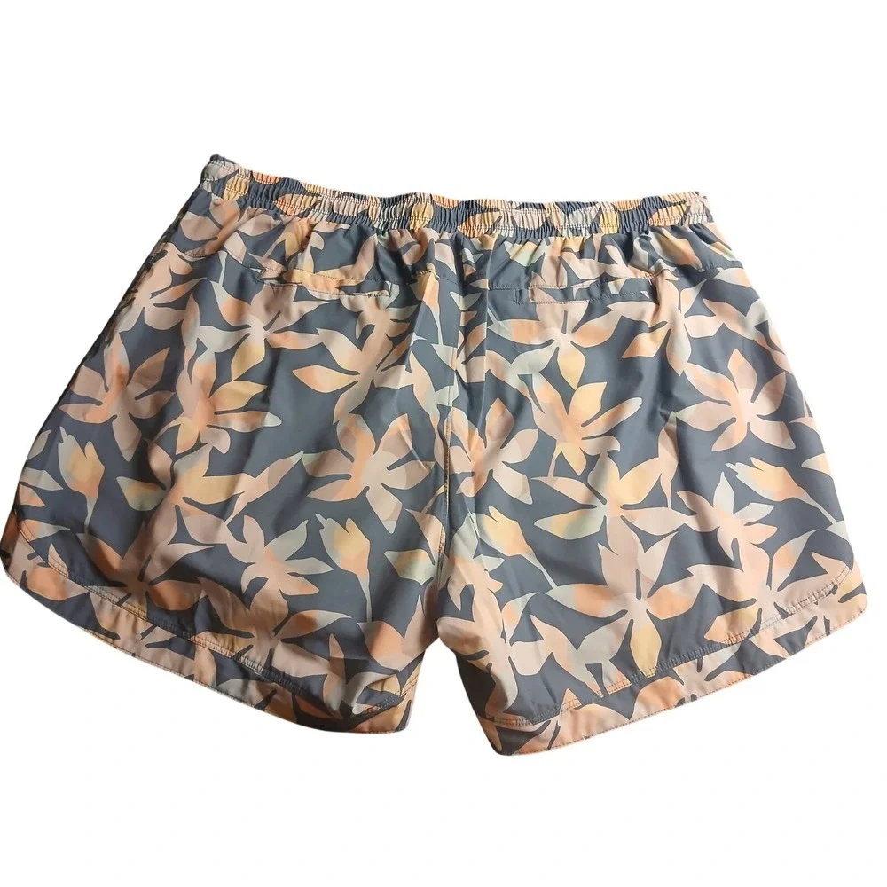 44° North Stretch Men's Size 1X Floral Print Omni Shade Shorts‎ #505C